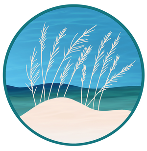 Beach grass illustration artwork by Dr. Elizabeth LaPensée.