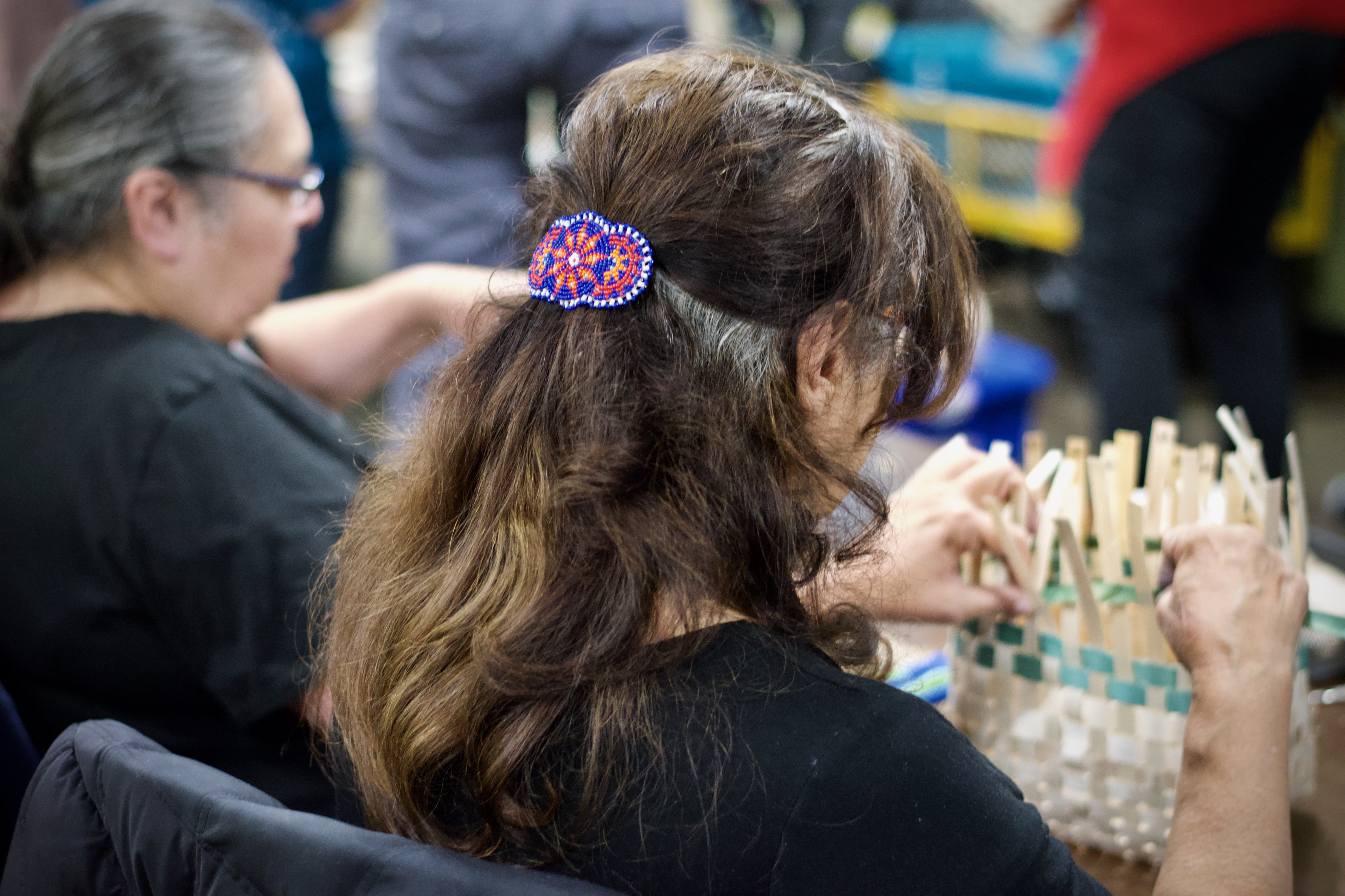 woman-making-basket