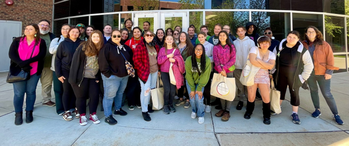 NSTEAM Participants outside of the FRIB