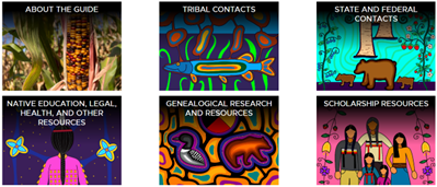 Resources available in the updated Native American Resource Guide